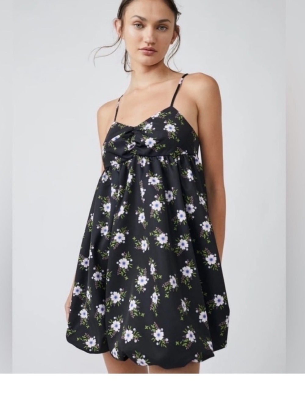 Free People bubble babydoll dress size M. New with tags, never worn